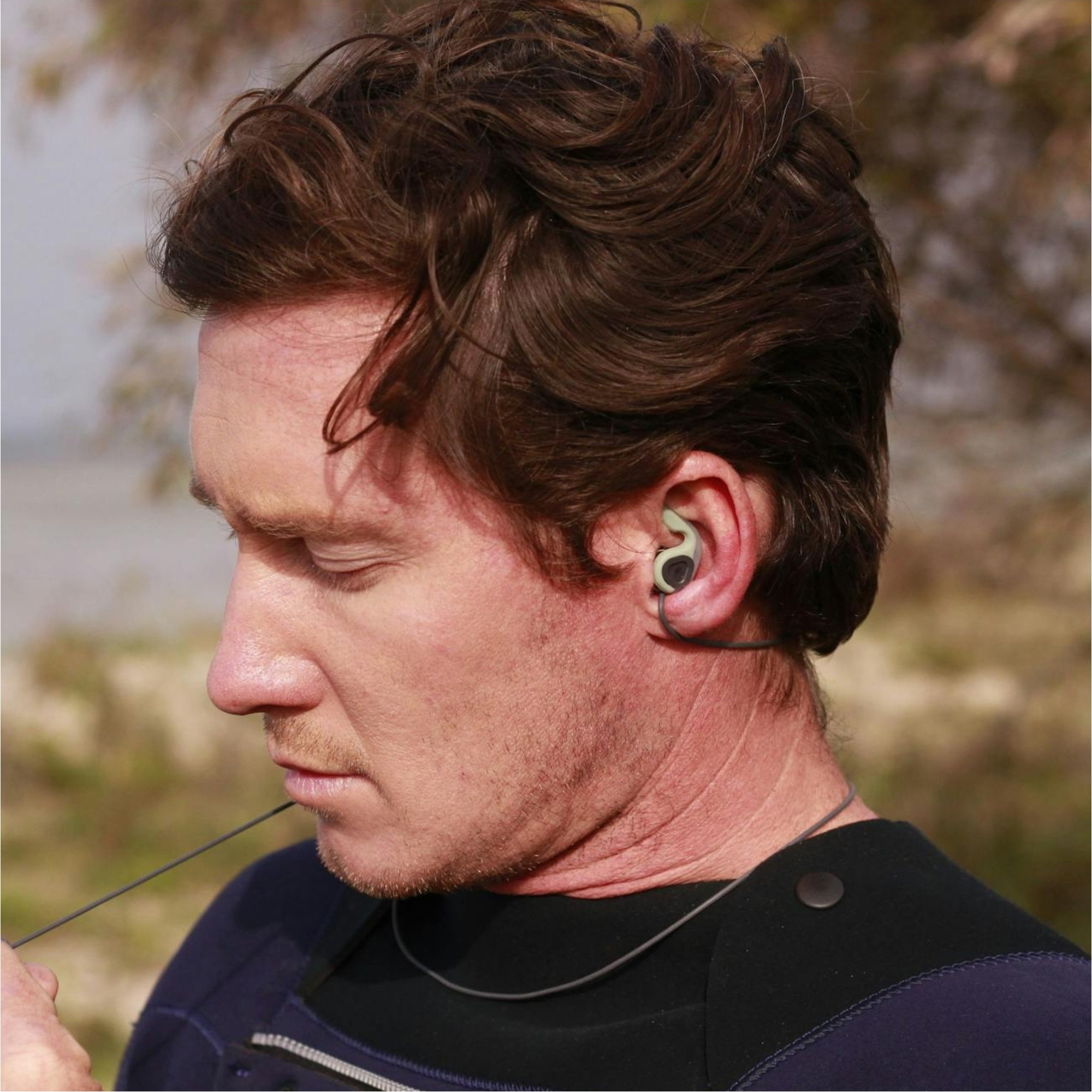 2026 SurfEars 4.0 Ear Plugs SESEPA4BKSANS - Black / Sage